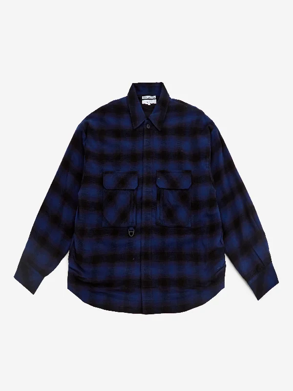 Sneak Peek Sale F/CE Check Field Shirt - Blue