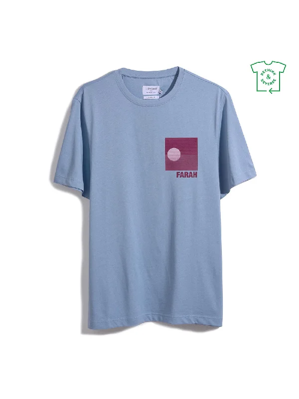 Blue Sun Crest Tee