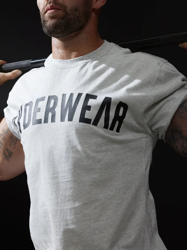 Crazy Savings Force Oversized T-Shirt - Chalk Grey Marl