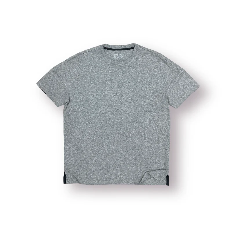 Big Deal Fresh Pond Fashion Tee 2.0 - Grey with black Stripe