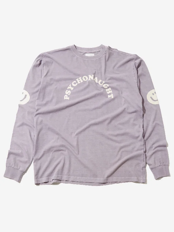 Deep Discounts Goodhood Worldwide Psychonaut Long Sleeve T-Shirt - Keepsake Lilac