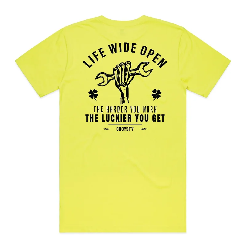 Buy Now Harder You Work Tee