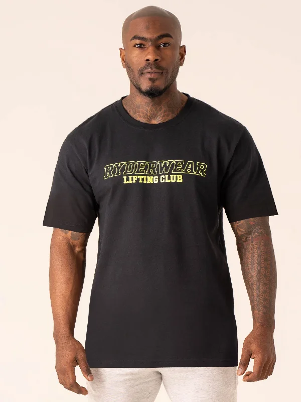Price Drop Lifting Club T-Shirt - Black