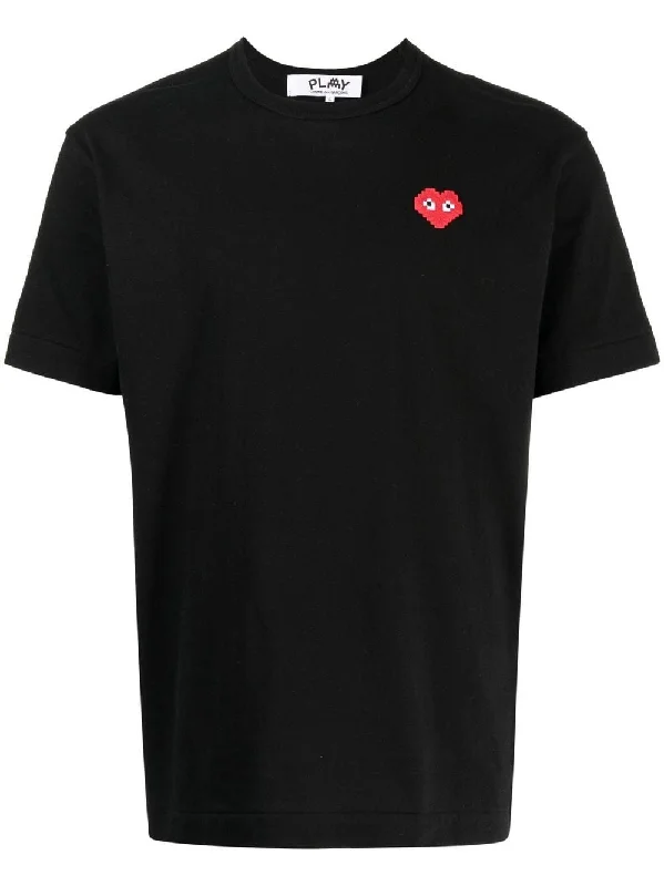 Logo-Patch Cotton T-Shirt