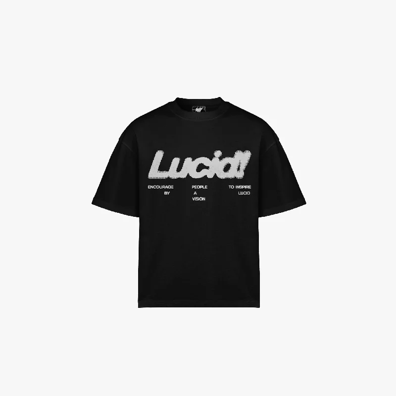 Midnight Sale Lucid! Tee "Black/White"