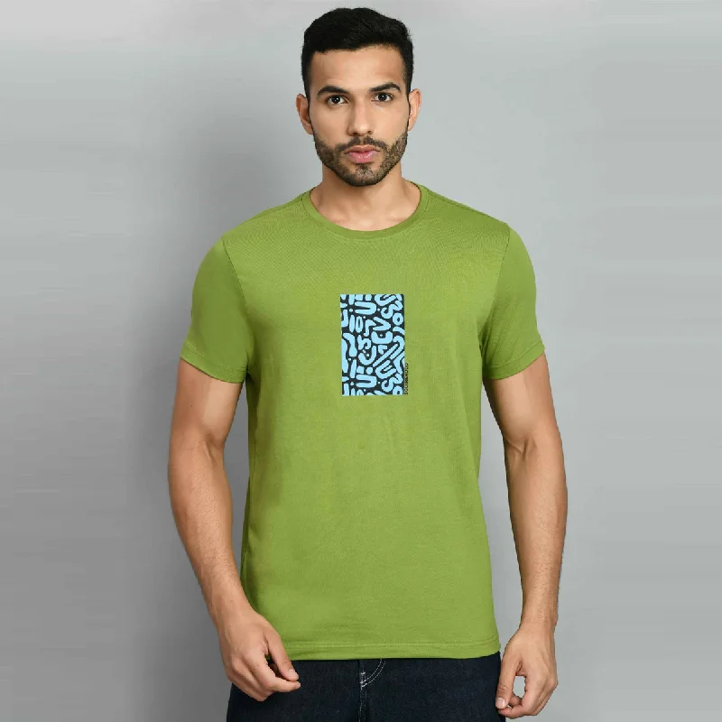 Men's Parrot Grapic Printed T-Shirt