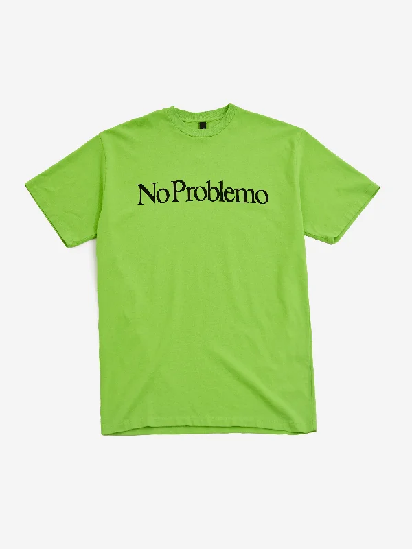Discount Days No Problemo Fluoro No Problemo Short Sleeve T-Shirt - Green