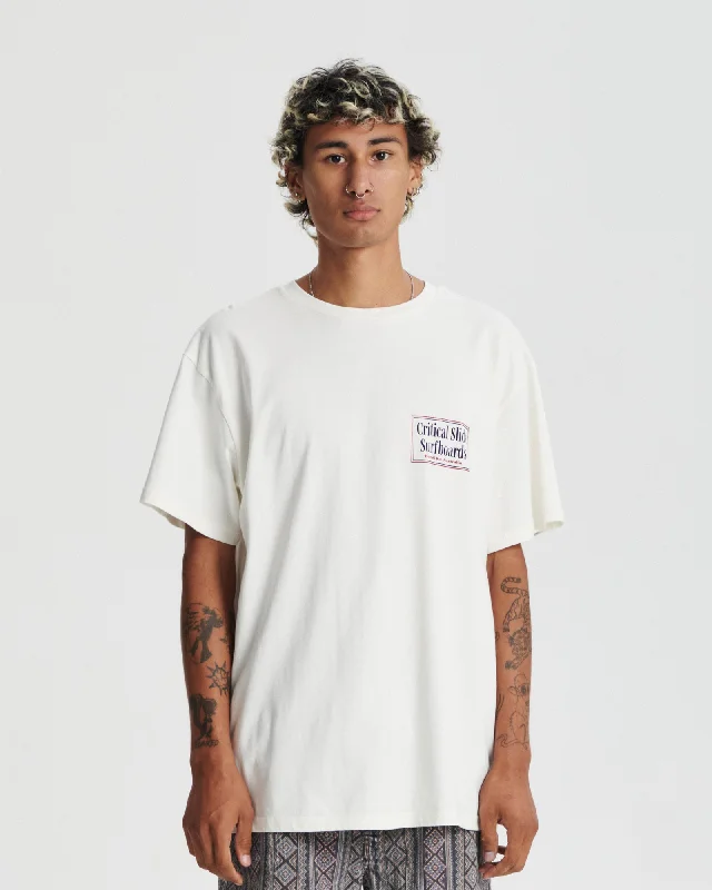 Offset Tee - Vintage White