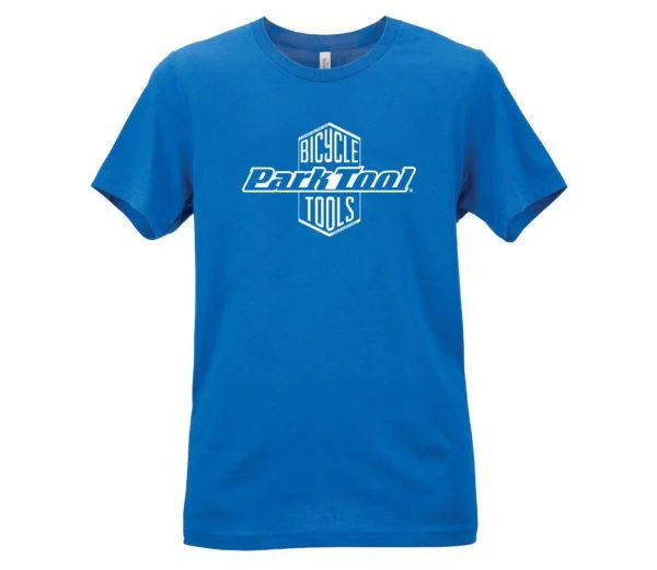 Clearance Sale Park Tool Stacked Logo  Unisex T-Shirt (Blue)
