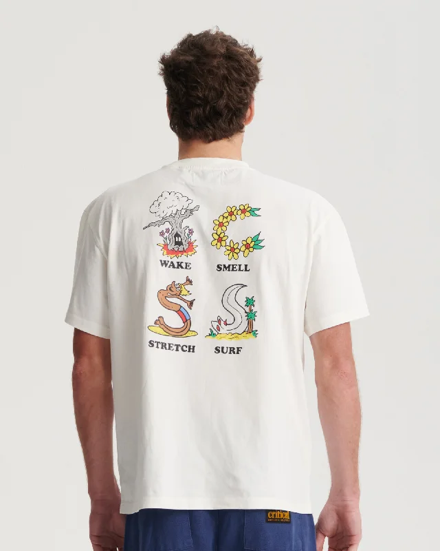 Routine Tee - Vintage White