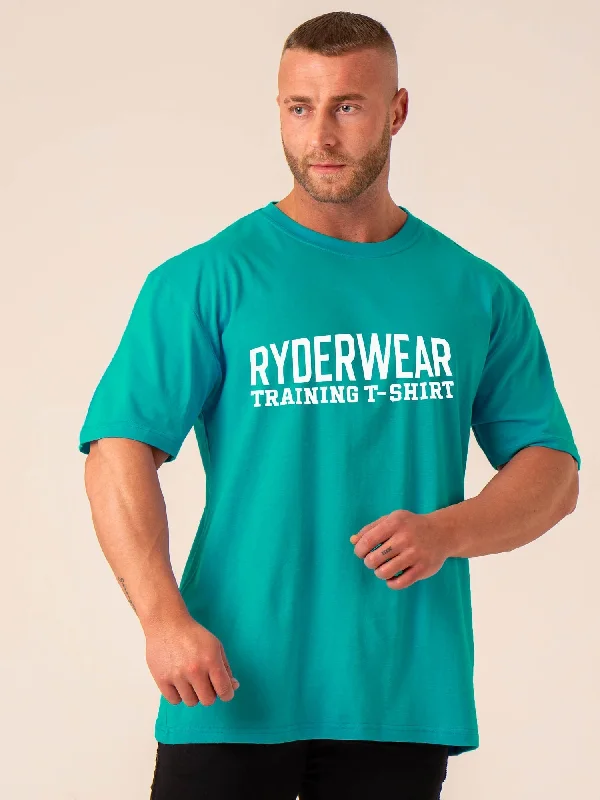 Shop and Save Ryderwear Training T-Shirt - Jade Green