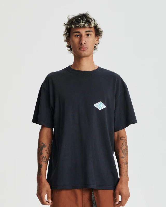 Scribble Tee - Vintage Black