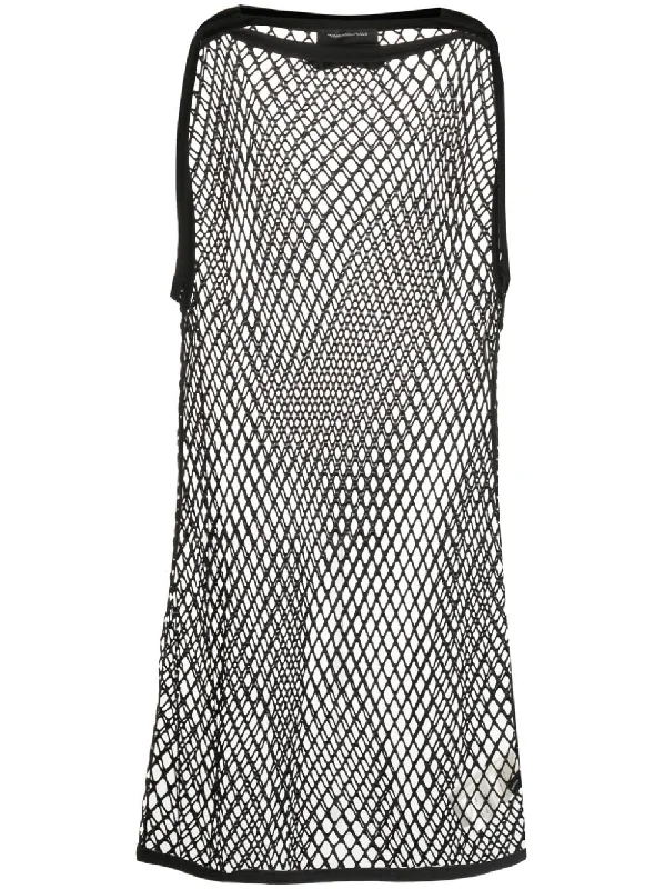 Now Available Semi-Sheer Mesh Tank Top