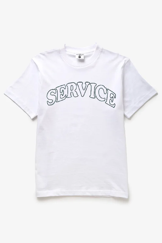 Service Works White Arch Logo T Shirt