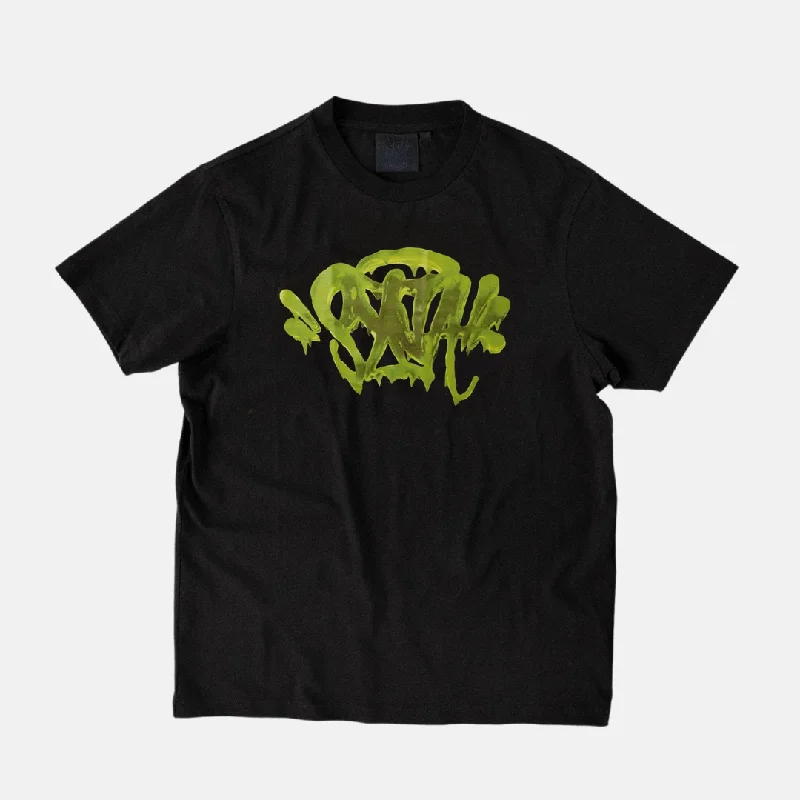 Special Discount Syna Slime T-Shirt - Black/Green