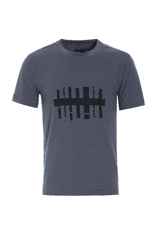 Don't Miss Out T-SHIRT PRINT - 1018CP - GREY
