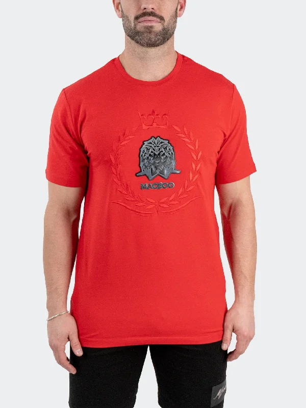 Tee LionCrown Red