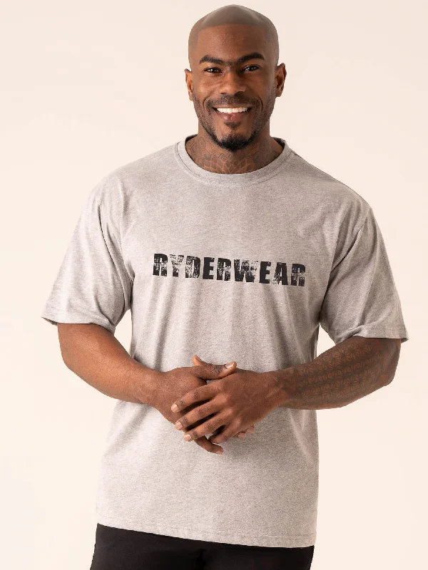 One-DAY Sale Training T-Shirt - Grey Marl