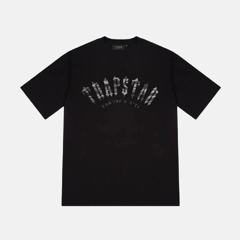 Can't Miss Trapstar Arched Irongate T-Shirt - Black Camo