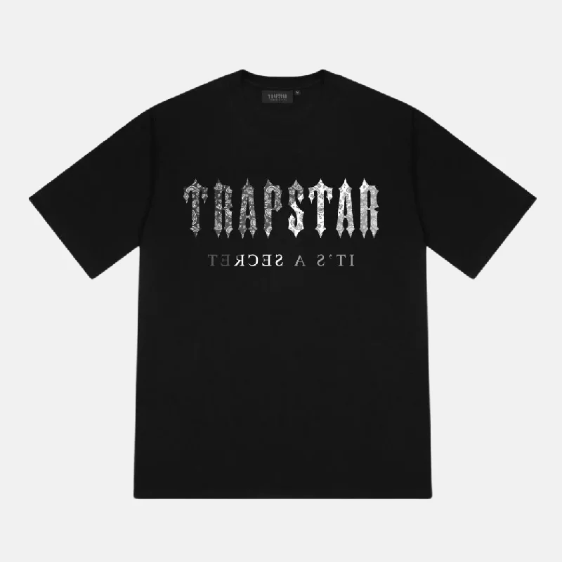 Weekend Bargains to Snag Trapstar Decoded Paisley Monochrome Edition T-Shirt - Black