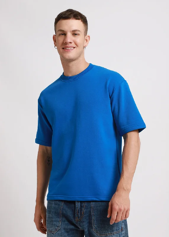 Buy More, Save More Trypan Blue Oversized Basic T-shirt